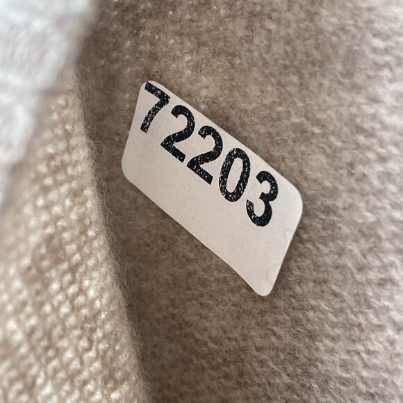 THE CASHMERE PROJECT Sweater XS Colorblock Pullover Jumper Brown - Picture 13 of 13